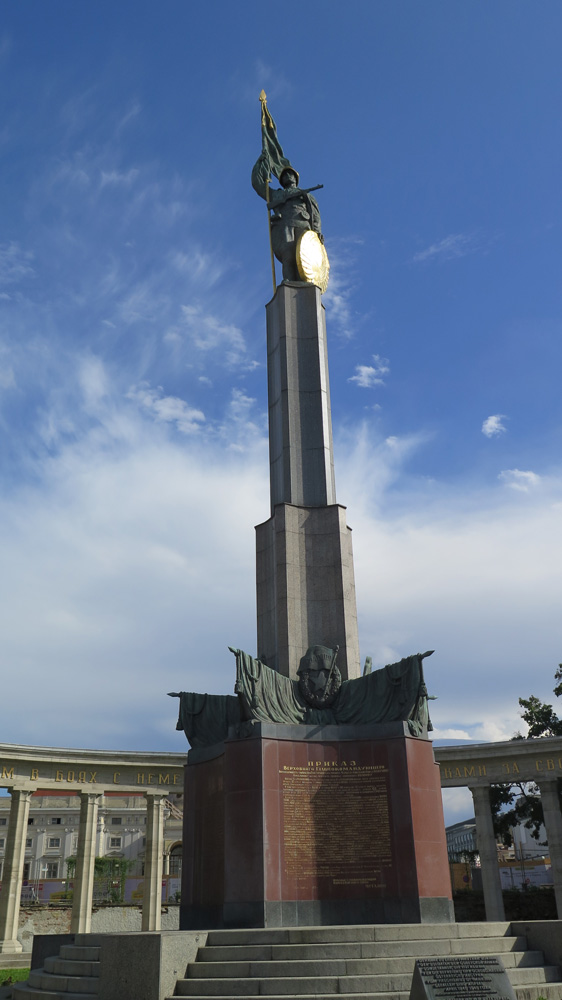 Nõukogude sõjamemoriaal Viinis. Foto: Andri Luup